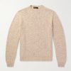 Silk, Cashmere and Linen-Blend Sweater