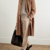 Owen Belted Suede-Trimmed Rain System® Cashmere Coat - OU