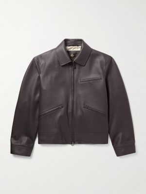 Gail Full-Grain Leather Jacket Gail Full-Grain Leather Jacket