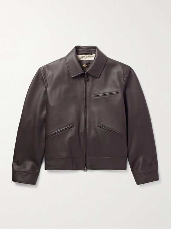 Gail Full-Grain Leather Jacket Gail Full-Grain Leather Jacket