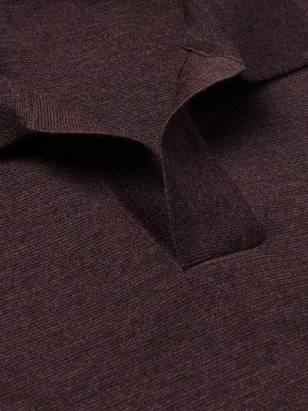 Aspen Virgin Wool Polo Shirt - CU Aspen Virgin Wool Polo Shirt - CU