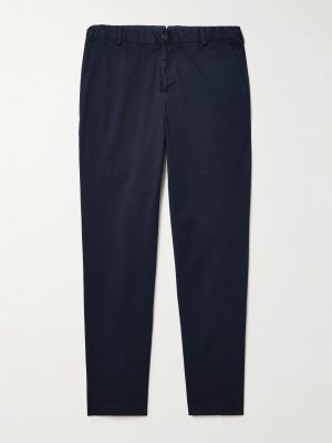 Straight-Leg Garment-Dyed Cotton-Blend Twill Chinos Straight-Leg Garment-Dyed Cotton-Blend Twill Chinos