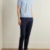Straight-Leg Garment-Dyed Cotton-Blend Twill Chinos - OU Straight-Leg Garment-Dyed Cotton-Blend Twill Chinos - OU
