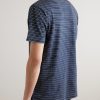 Striped Cotton-Jersey T-Shirt - BK