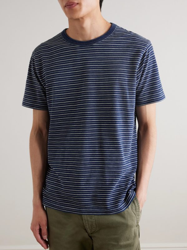 Striped Cotton-Jersey T-Shirt - FR