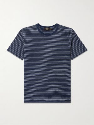Striped Cotton-Jersey T-Shirt