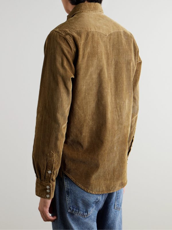 Buffalo West Cotton-Corduroy Shirt - BK Buffalo West Cotton-Corduroy Shirt - BK