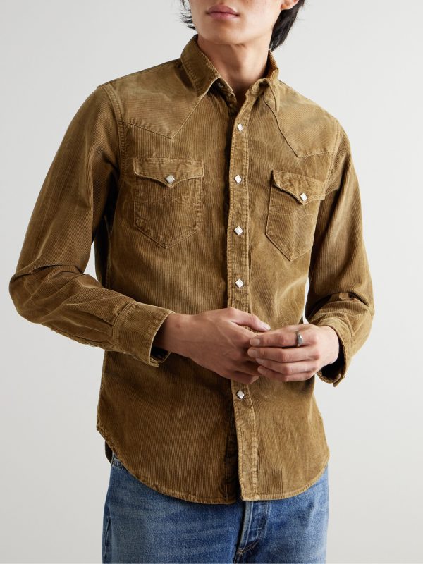 Buffalo West Cotton-Corduroy Shirt - FR Buffalo West Cotton-Corduroy Shirt - FR