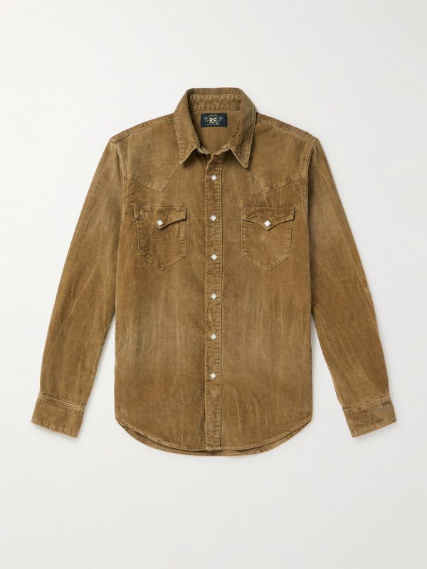 Buffalo West Cotton-Corduroy Shirt Buffalo West Cotton-Corduroy Shirt