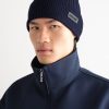 Logo-Appliquéd Ribbed Wool Beanie - OU Logo-Appliquéd Ribbed Wool Beanie - OU