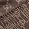 Fringed Logo-Jacquard Cashmere Scarf - CU Fringed Logo-Jacquard Cashmere Scarf - CU