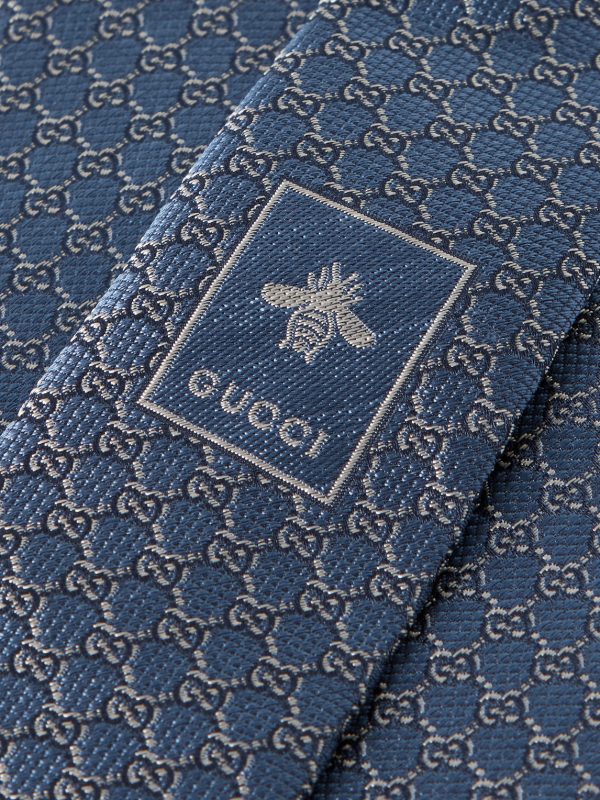 7cm Logo-Jacquard Silk Tie - CU 7cm Logo-Jacquard Silk Tie - CU