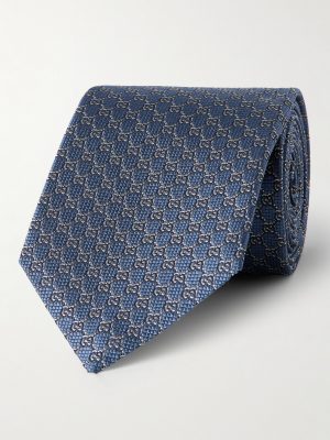 7cm Logo-Jacquard Silk Tie 7cm Logo-Jacquard Silk Tie