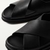 Zane Oiled-Leather Sandals - CU