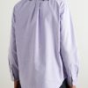 Button-Down Collar Cotton Oxford Shirt - BK