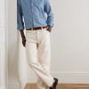 Button-Down Collar Cotton-Chambray Shirt - OU