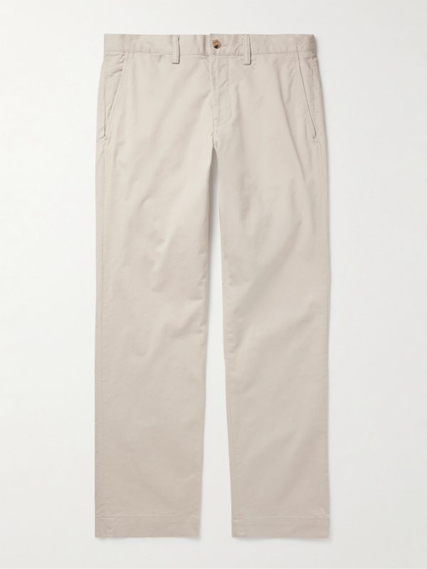 Bedford Slim-Fit Stretch-Cotton Twill Chinos Bedford Slim-Fit Stretch-Cotton Twill Chinos