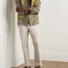 Bedford Slim-Fit Stretch-Cotton Twill Chinos - OU Bedford Slim-Fit Stretch-Cotton Twill Chinos - OU