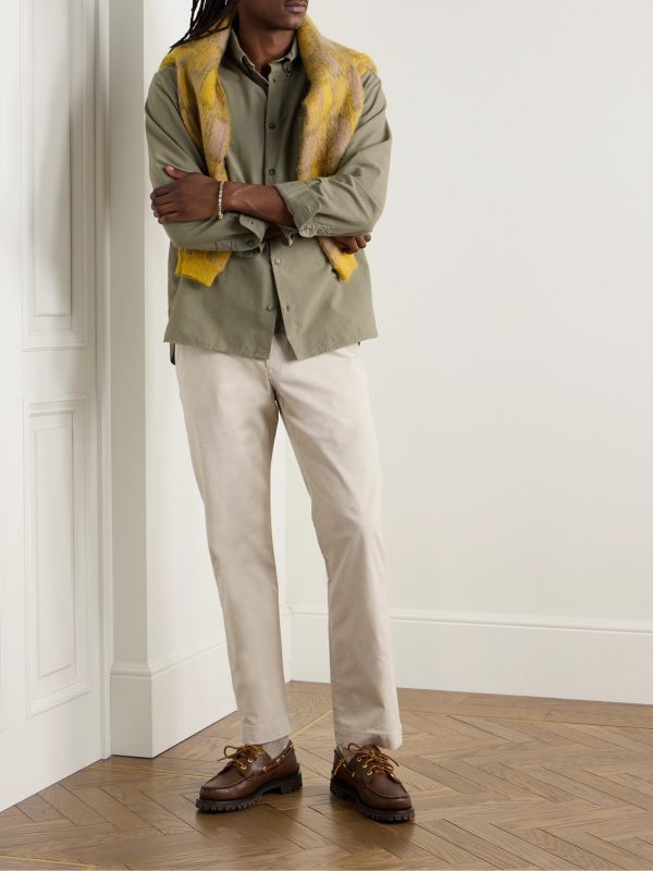 Bedford Slim-Fit Stretch-Cotton Twill Chinos - OU Bedford Slim-Fit Stretch-Cotton Twill Chinos - OU