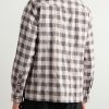 Alex Checked Crinkled Cotton-Blend Shirt - BK Alex Checked Crinkled Cotton-Blend Shirt - BK