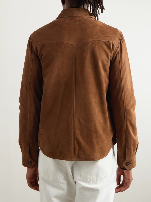 Sid Suede Overshirt - BK Sid Suede Overshirt - BK