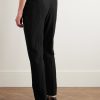 Drew Tapered Pleated Garment-Dyed Lyocell-Blend Trousers - BK