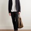Drew Tapered Pleated Garment-Dyed Lyocell-Blend Trousers - OU