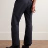 Straight-Leg Padded Ski Pants - BK Straight-Leg Padded Ski Pants - BK