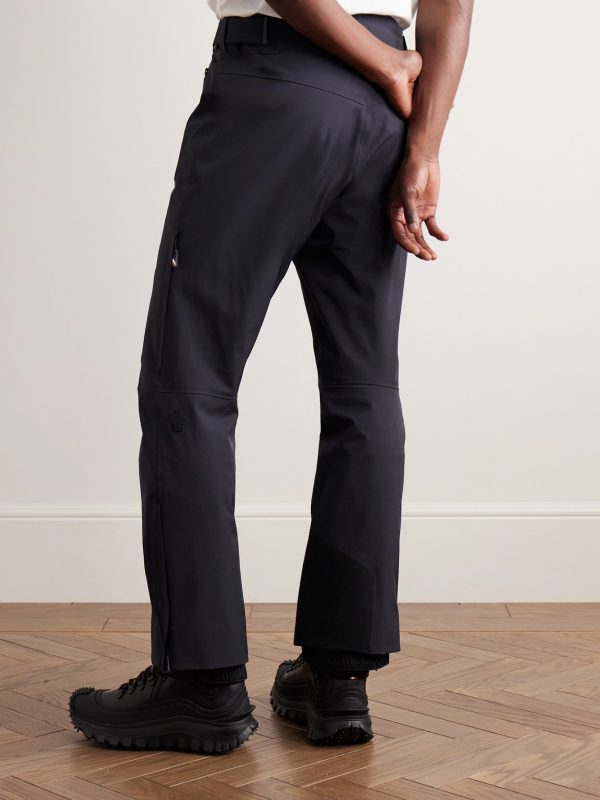 Straight-Leg Padded Ski Pants - BK Straight-Leg Padded Ski Pants - BK