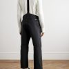 Straight-Leg Logo-Print Padded Ski Salopettes - BK Straight-Leg Logo-Print Padded Ski Salopettes - BK