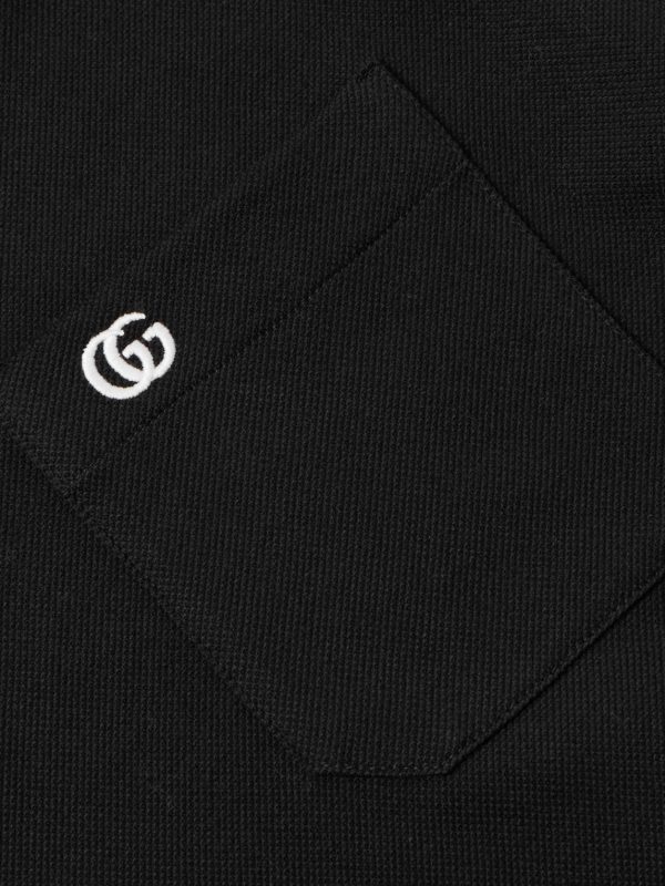 Logo-Embroidered Stretch-Cotton Piqué Polo Shirt - CU