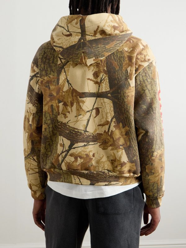 Logo-Embroidered Camouflage-Print Cotton-Jersey Hoodie - BK Logo-Embroidered Camouflage-Print Cotton-Jersey Hoodie - BK