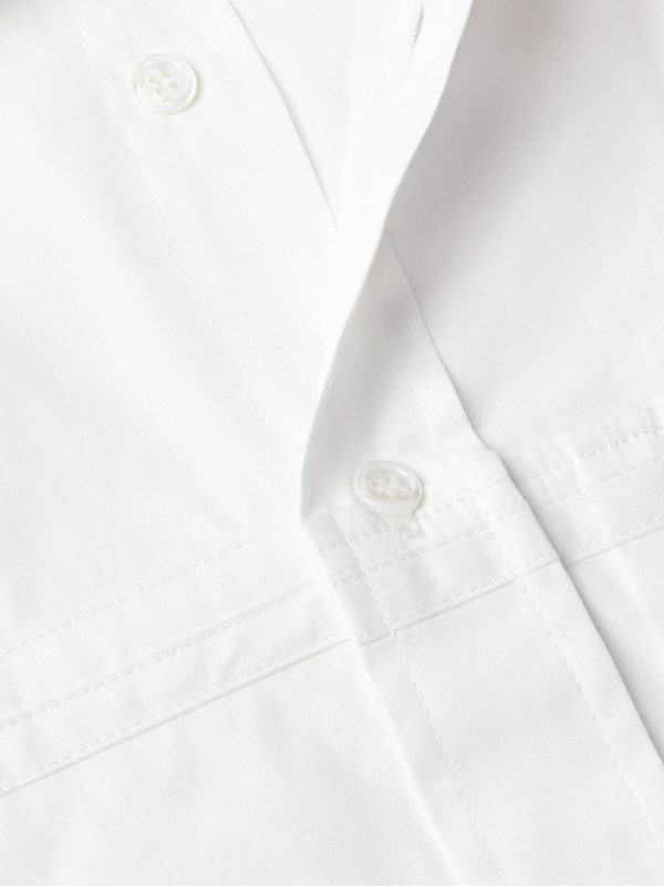 Pit Crew Logo-Embroidered Cotton-Poplin Shirt - CU Pit Crew Logo-Embroidered Cotton-Poplin Shirt - CU