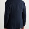 Basketweave Cashmere Blazer - BK Basketweave Cashmere Blazer - BK