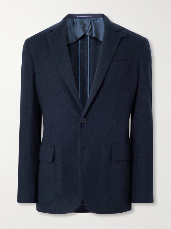 Basketweave Cashmere Blazer Basketweave Cashmere Blazer