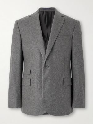 Gregory Wool-Flannel Suit Jacket Gregory Wool-Flannel Suit Jacket