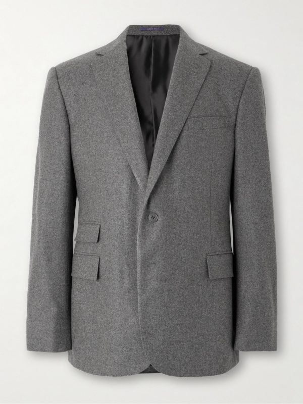 Gregory Wool-Flannel Suit Jacket