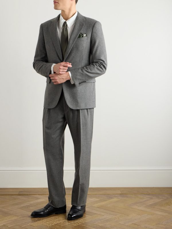Gregory Wool-Flannel Suit Jacket - OU