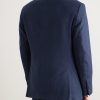 Kent Slim-Fit Herringbone Wool, Silk and Cashmere-Blend Suit Jacket - BK