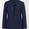 Kent Slim-Fit Herringbone Wool, Silk and Cashmere-Blend Suit Jacket