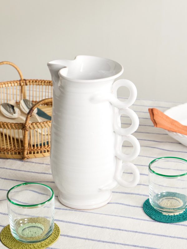 Puglia Stoneware Jug - OU
