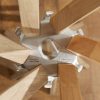 Pirouette Oak and Aluminium Coat Stand - CU Pirouette Oak and Aluminium Coat Stand - CU