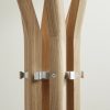 Pirouette Oak and Aluminium Coat Stand - E1 Pirouette Oak and Aluminium Coat Stand - E1