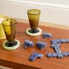 Pietra Engineered Stone and Brass Dominos - OU Pietra Engineered Stone and Brass Dominos - OU