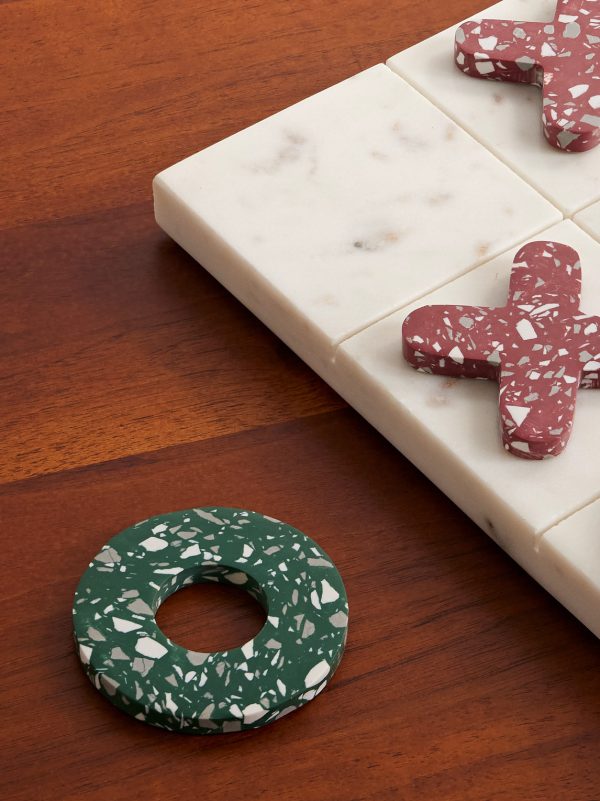 Pietra Stone and Marble Naughts and Crosses Set - CU Pietra Stone and Marble Naughts and Crosses Set - CU