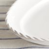 Rope Edge Stoneware Platter - CU
