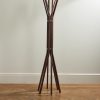 Pirouette Walnut and Aluminium Coat Stand Pirouette Walnut and Aluminium Coat Stand
