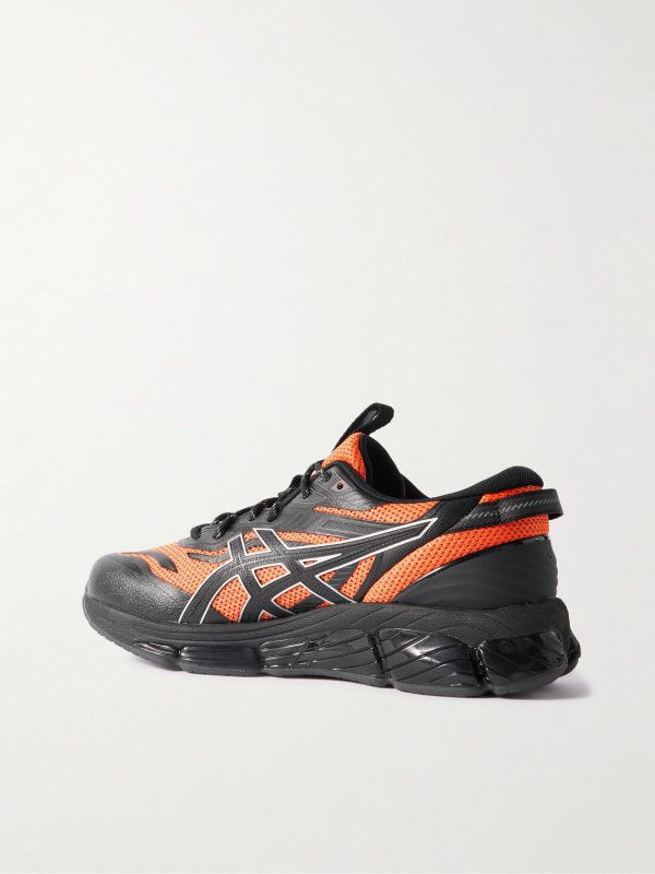 + Lack of Guidance GEL-QUANTUM 360 VIII TPU-Trimmed Mesh Sneakers - BK + Lack of Guidance GEL-QUANTUM 360 VIII TPU-Trimmed Mesh Sneakers - BK