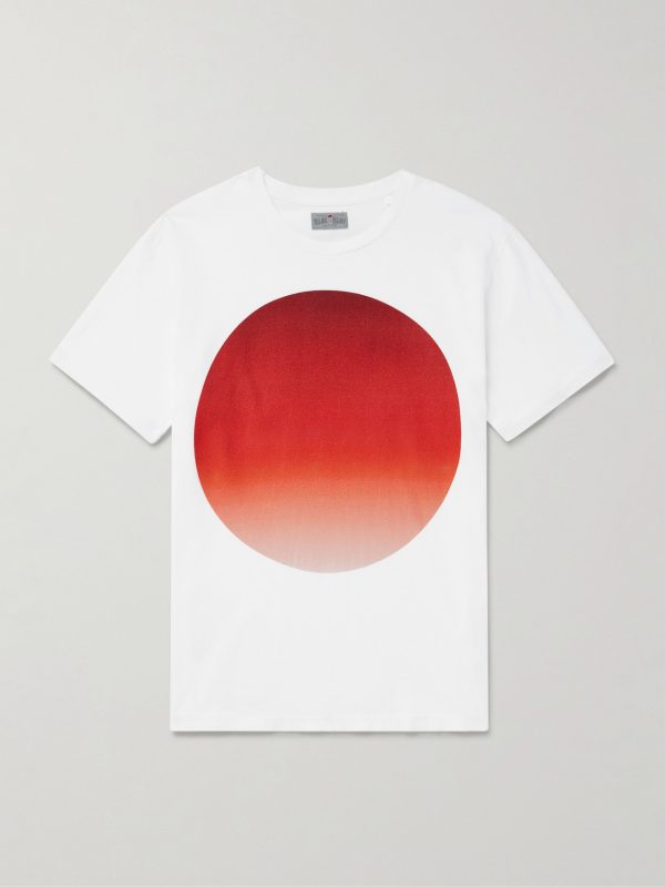 Omaru Gradation Printed Cotton-Jersey T-Shirt Omaru Gradation Printed Cotton-Jersey T-Shirt