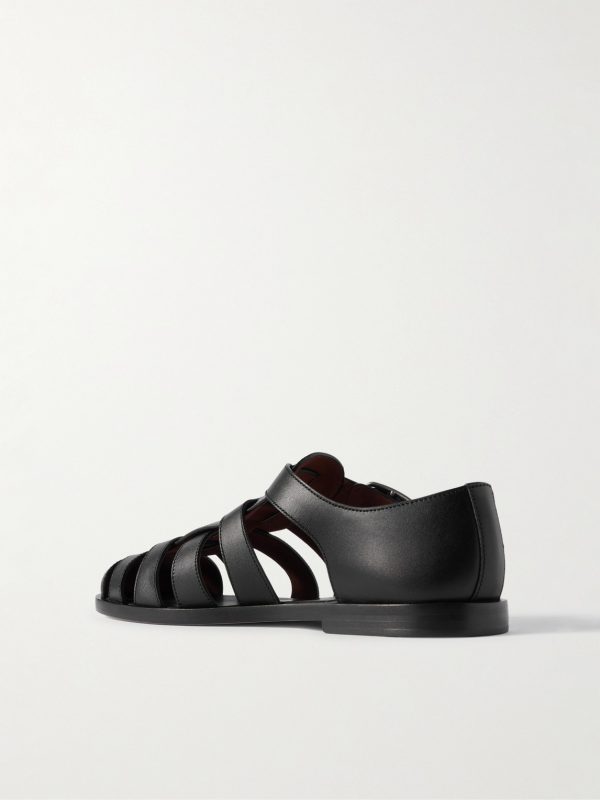 Maxime Walk Leather Sandals - BK Maxime Walk Leather Sandals - BK
